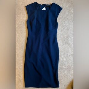 Banana Republic NWT Dark Blue Midi Dress